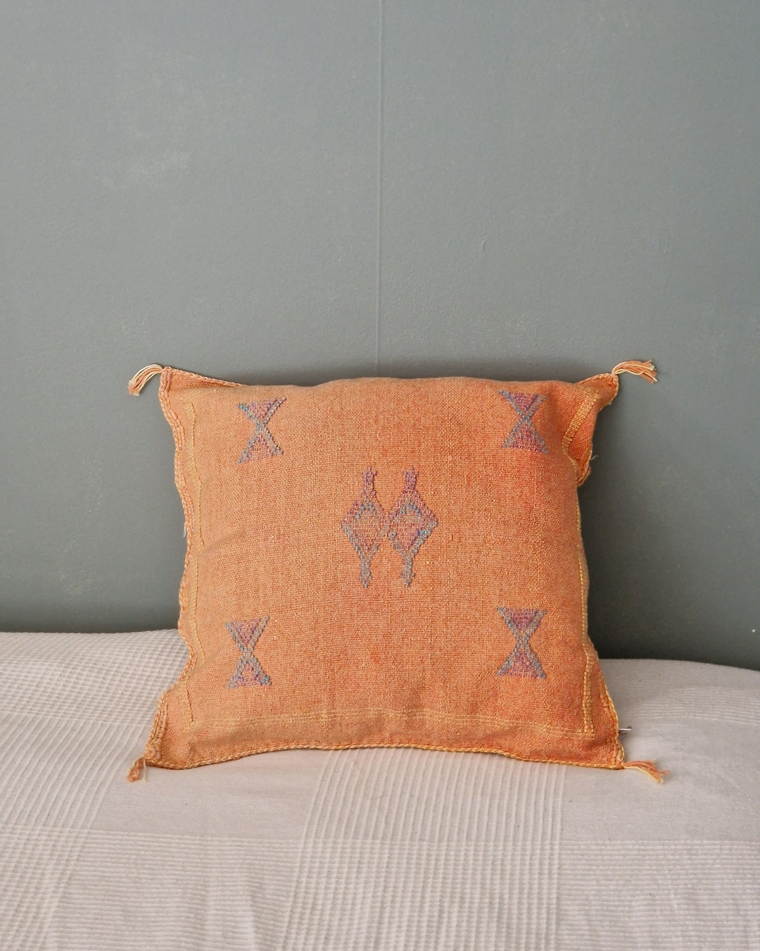 Kuddfodral Kaktussilke Sabra Farida – Orange