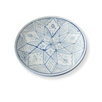 Mattallrik Marockansk Keramik 27 cm Farah Blå