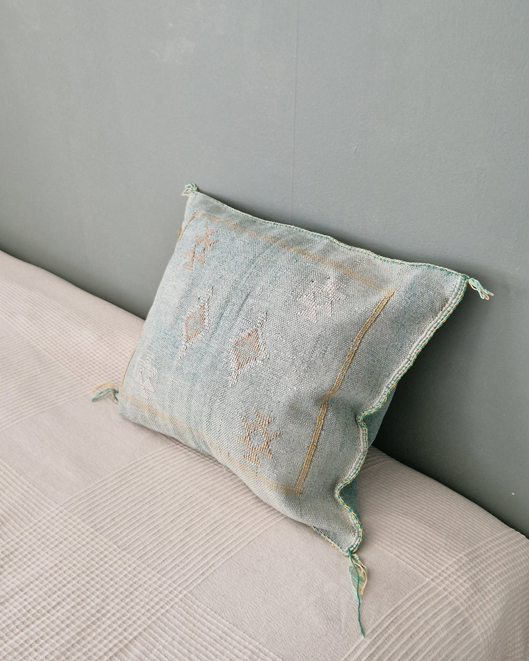 Kuddfodral Kaktussilke Sabra Nahla – Grön