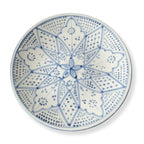 Mattallrik Marockansk Keramik 30 cm Maryam blå