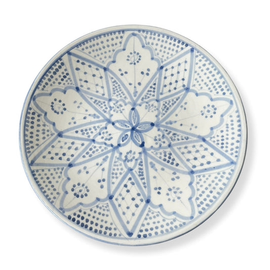 Mattallrik Marockansk Keramik 30 cm Maryam blå