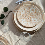 Assiett Marockansk Keramik 22 cm - Norah brun