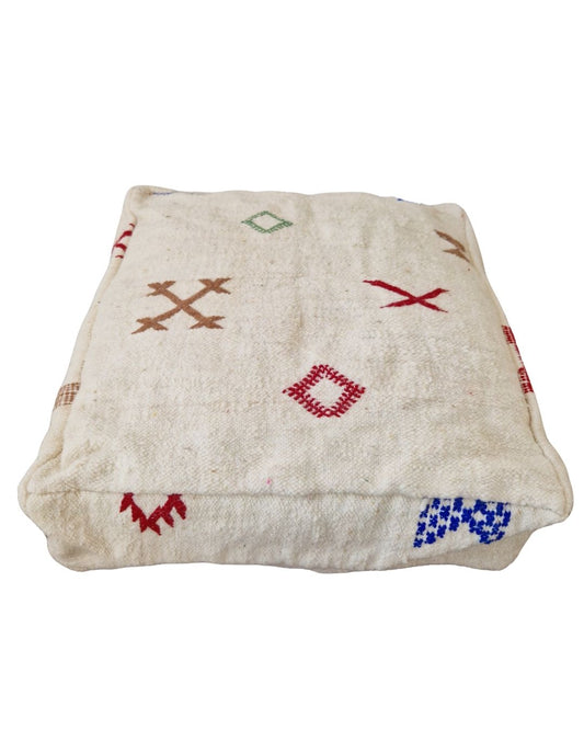 Marockansk sittpuff Fez multi