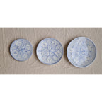 Mattallrik Marockansk Keramik 27 cm Farah Blå