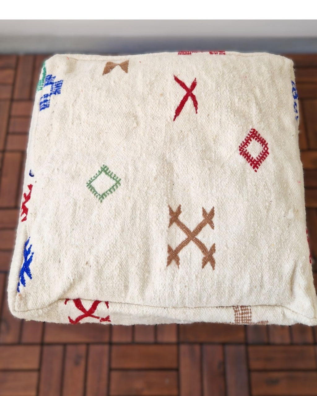 Marockansk sittpuff Fez multi