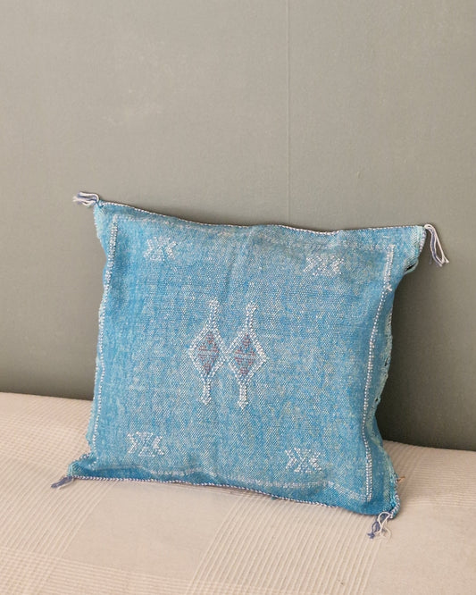 Kuddfodral Kaktussilke Sabra  Malak – Blå