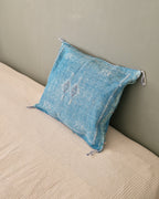 Kuddfodral Kaktussilke Sabra  Malak – Blå