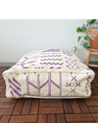 Marockansk sittpuff Casablanca lila