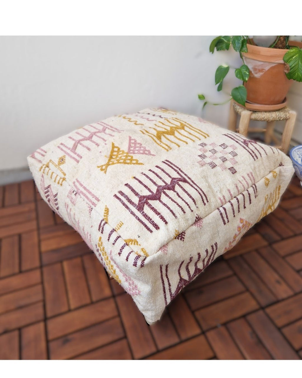 Marockansk sittpuff Merzouga multi