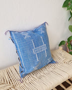 Kuddfodral Kaktussilke Sabra Amira – Blå