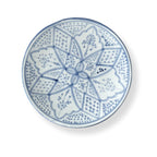 Assiett Marockansk Keramik 22 cm - Norah blå