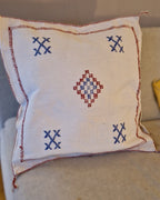 Kuddfodral Kaktussilke Sabra Rouh - Vit