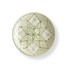 Assiett Marockansk Handgjord Keramik 22 cm - Norah Grön