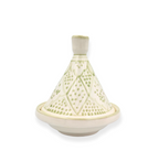 Tagine 15 cm “Laila” – marockansk lergryta i handgjord keramik grön