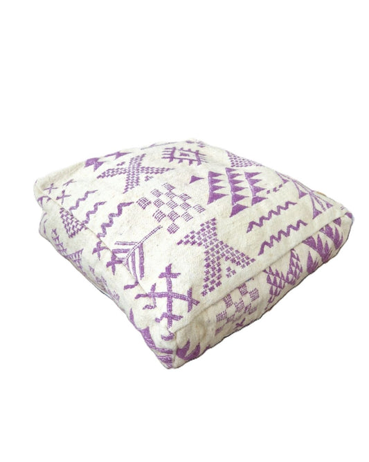 Marockansk sittpuff Marrakech lila