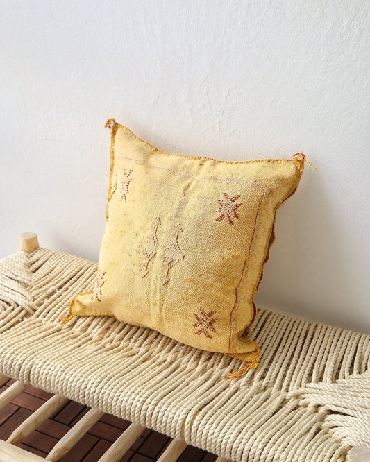 Kuddfodral Kaktussilke Sabra Hiba – Gul