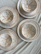 Soppskål 15 cm “Chorouk” – handgjord marockansk keramik brun