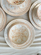 Soppskål 15 cm “Chorouk” – handgjord marockansk keramik brun