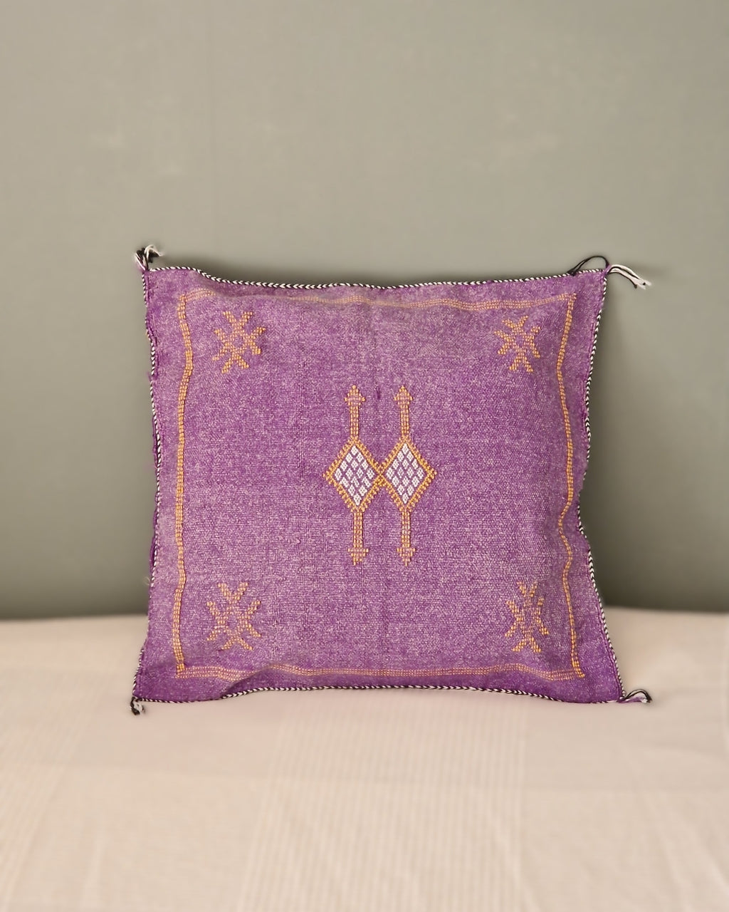 Kuddfodral Kaktussilke Sabra Noor -  Lila