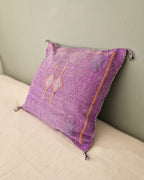 Kuddfodral Kaktussilke Sabra Amal - Lila