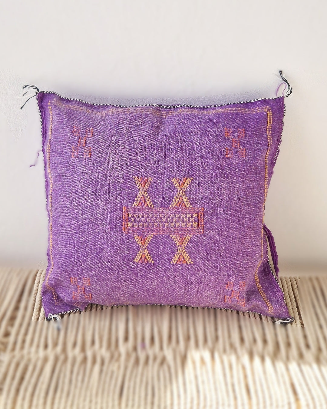 Kuddfodral Kaktussilke Sabra Baraka - Lila