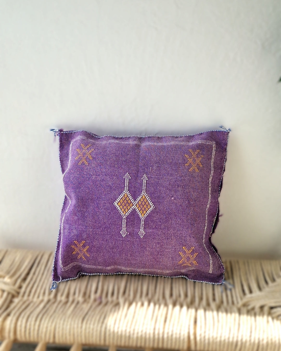 Kuddfodral Kaktussilke Sabra Hubb – Lila